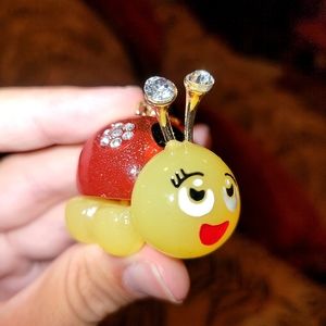 Betsey Johnson Lady Bug Necklace!